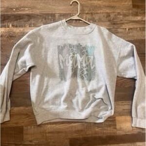 Gray mama Women's Sweatshirt